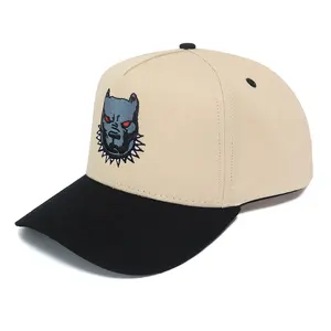 Wholesale Price High Quality Custom Logo 5 Panel Baseball Caps Custom Logo Design Snapback Hat Logo Embroidered Casual Headwear