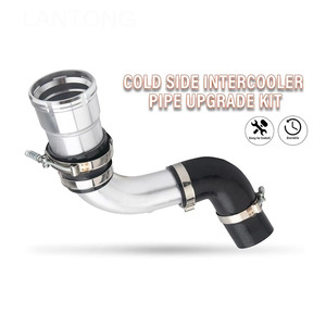 Kit di Aggiornamento Tubi Intercooler LANTONG in Silicone, Resistenti ad Alta/Bassa Temperatura e Alta Pressione, per Auto Personalizzate - Product Image 1