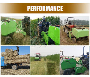 Máquina de prensa multifuncional barata, empacadora de heno de paja REDONDA/empacadora de heno cuadrada para agricultura - Product Image 5