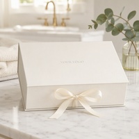 Boîte cadeau rigide personnalisée avec impression pour cosmétiques et soins de la peau, avec tiroir coulissant et plateau avec insert en mousse, vente en gros directe d'usine