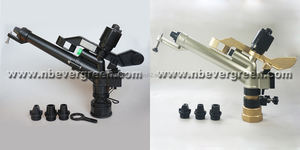 큰 농업 관개 1/2- 2 인치 황동 정신 큰 레인 건 스프링클러 물 - Product Image 2