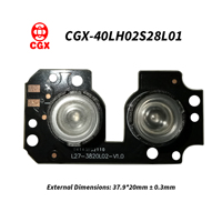 Accesorio para Cámaras de Seguridad CCTV, Placa Infrarroja IR 3838, Panel de Visión Nocturna PCBA, 850nm 940nm, Fabricante CGX, Personalizado