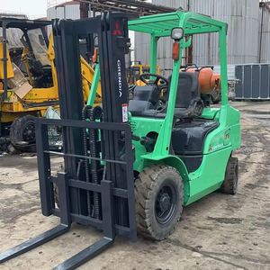 Heli marca Mitsubishi K30 Mini carretilla elevadora diésel de 3 toneladas Japón 2019 modelo mástil de tres etapas 4x4 95% nueva maquinaria usada de segunda mano - Product Image 1