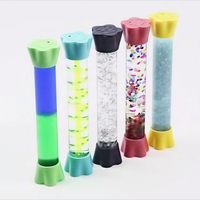 OEM/ODM Juguete Sensorial Acrílico Antiestrés, Relajante, Colorido y Natural, Reloj de Arena con Burbujas de Movimiento Líquido