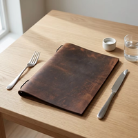 Porte-chéquier en cuir véritable, couverture de carnet de chèques en cuir, porte-chéquier, portefeuille pour chéquier