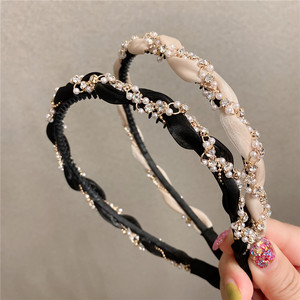 Diadema de Hada de cristal con diamantes de imitación para mujer, accesorios para el cabello, diadema de perlas - Product Image 6