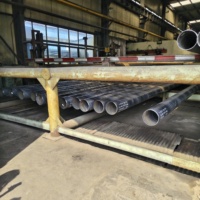 Tuyau en acier spiralé soudé de structure extra-épaisse Sch40 Sch80 Q345B ASTM A53 pour machines lourdes et construction de pieux