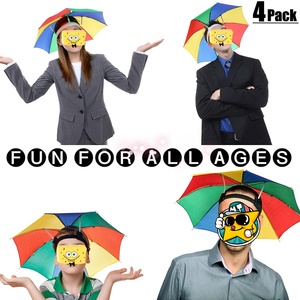 Factory Wholesale Modern 12-inch Mini Folding Straight <b>Umbrella</b> Hat Business Gift <b>Windproof</b> Customized Color Manual Control - Product Image 6