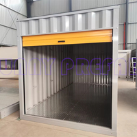 Conteneurs de stockage portables en acier démontables, à assembler, de 10', 12', 16', 20' pieds, en kit plat