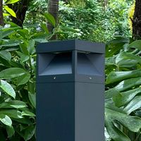 Lampadaire LED extérieur moderne en aluminium étanche IP65 pour jardin, éclairage paysager, fournisseur DDK, lumière de pelouse