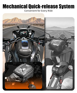 Sac de <span class=keywords><strong>r</strong></span>éservoir de moto à dégagement rapide NICECNC pour <span class=keywords><strong>BMW</strong></span> <span class=keywords><strong>R</strong></span> <span class=keywords><strong>1250</strong></span> <span class=keywords><strong>GS</strong></span>, système de verrouillage Push-Pull, étanche - Product Image 2
