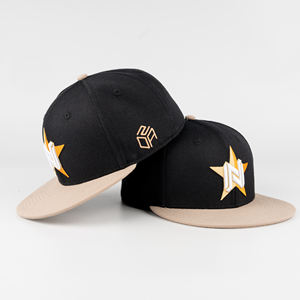 Gorra TCAP Negra con Bordado 3D Personalizado - Product Image 1