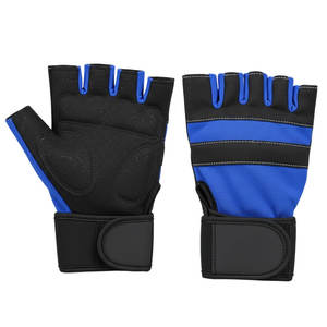 Guantes de levantamiento de pesas con logo personalizado para gimnasio, hombres y mujeres, disponibles para entrenamiento, fitness y levantamiento de pesas. - Product Image 6