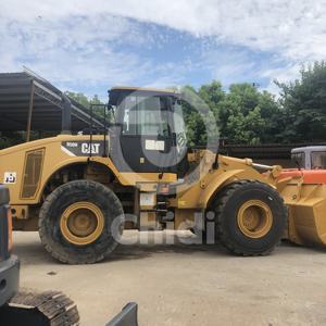 Chargeur sur pneus CAT 950H d'occasion de haute qualité avec moteur CAT Charge nominale de 9 tonnes Faible durée Utilisation de la construction Vente de cour de Shanghai - Product Image 1