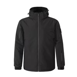 Electric <b>Heated</b> Winter Jacket with Fleece Lining <b>USB</b> Powered Crew Neck Full Zipper Windproof Unisex Cold Weather - Product Image 5