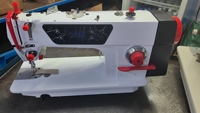 Máquina de coser industrial de alta velocidad con motor directo 8700D de Jordon Store, máquina de coser de puntada recta para prendas de vestir, máquina de coser ligera.