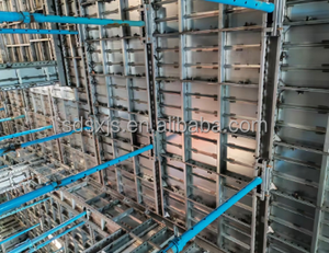 Encofrado de Acero Aleado de Alta Resistencia Reutilizable Q700, Reemplaza el Encofrado de Aluminio, Encofrado Modular de Hormigón para Proyectos Inmobiliarios de Villas - Product Image 2