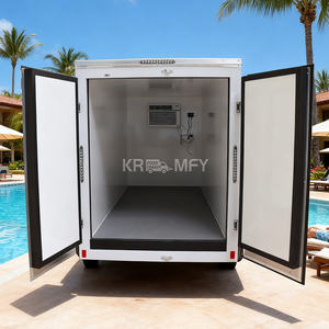 Small Concession Trailers Mobile Amerikan Food Truck Refrigerated Freezer Semi Trailer - Product Image 6