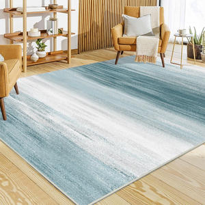 Tapis abstrait de style nordique, rectangle, imitation cachemire, décoration intérieure, entrée, chambre, salon, motif dégradé H-670 - Product Image 5