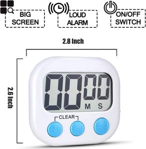 Factory Wholesale Digital Kitchen Timers Countdown <b>Clock</b> High Quality <b>Electric</b> LCD Display Remote Control Eco-Friendly CE - Product Image 6