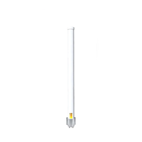 Antenne omnidirectionnelle à gain élevé 10dBi 2.4g/2.4ghz pour point d'accès sans fil extérieur, longue portée, couverture à 360 degrés, portée de 50 km