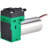 Pompe à diaphragme à pression négative, petite micro-pompe à vide, pompe d'échantillonnage et d'analyse électrique 12V/24V, membrane HNBR, 4 LPM