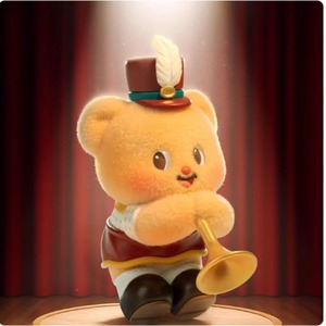 Stock Originale TOPTOY Butter Bear Little Wish Blind Box Personaggio Anime Modello PVC Scala 1/12 Collezione Decorazione Scrivania Giocattoli - Product Image 2