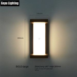 Induzione intelligente lampada da parete esterna a LED semplice <span class=keywords><strong>porta</strong></span> del corridoio per giardino a prova di umidità <span class=keywords><strong>porta</strong></span> anteriore di montaggio a parete esterna - Product Image 4