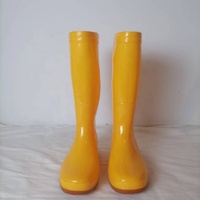 Bottes de pluie en PVC imperméables bottes de pluie de travail en plein air vente en gros d'usine bon marché