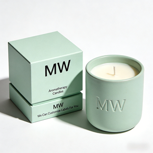 Customized <strong>Large</strong> Scented <strong>Candle</strong> with Premium Box Strong Fragrance Wholesale Bulk &amp; Custom Packaging Labels - Product Image 1