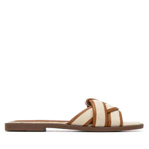 Xti Women's <b>Flat</b> Sandals Leather 41 Low Heel 2 Cm Comfortable Summer Wear - Product Image 1