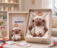 Porte-clés en peluche mouton, pendentif animal en peluche doux pour décoration de sac, cadeau de fête, porte-clés en peluche mouton personnalisé