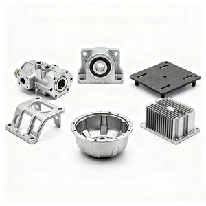 Tùy chỉnh chính xác nhôm đúc dịch vụ Kẽm hợp kim chết đúc các bộ phận tùy chỉnh logo nhôm đúc - Product Image 1