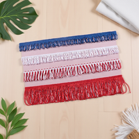 Décorations à franges Deepeel HD023 pour vêtements, robes, maillots de bain, costumes de scène, vêtements, chaussures, sacs