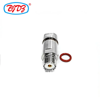 Connecteur Jack Femelle UHF SO239 sans soudure pour câble LDF4-50A HELIAX de 1/2 pouce, fourni par l'usine, de la marque Andrew RF Coax, Connecteurs Coaxiaux