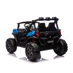 รถยนต์เด็กนั่งขับ 4 ล้อ OEM แบบสองที่นั่ง โครงสร้างพลาสติก แบตเตอรี่ 12V พร้อมรีโมทคอนโทรล 2.4G - Product Image 4