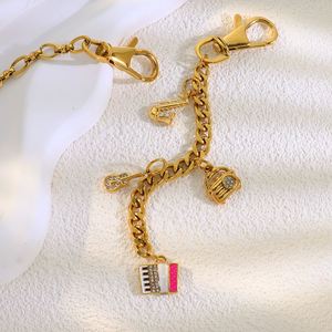 Flower Bead Pendant Laser <b>Engraved</b> Logo for Wholesalers Smooth Plating Surface Weight Per Meter - Product Image 2