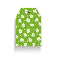 Étiquettes suspendues pour fleurs de la collection Printemps, en stock, pour emballage cadeau, décoration de fête, artisanat, boulangerie, savon, logo personnalisé