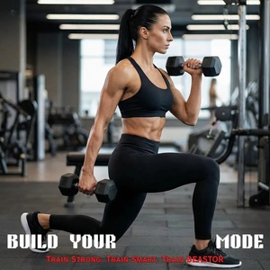 <b>Hex</b> <b>Dumbbells</b> <b>Set</b>, Strength Training <b>Dumbbells</b> 2.5KG~30KG Single or Pair, Home Gym Weights <b>Set</b> - Product Image 3