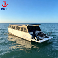 À vendre : Bateau ferry pour passagers en aluminium soudé de 15 m