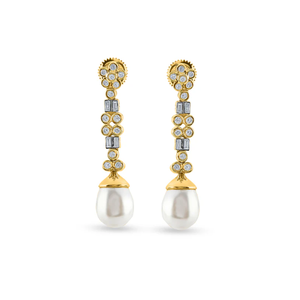 Boucles d'oreilles en diamant scintillant conçues pour les événements de cocktail tapis rouge ou les célébrations chics de l'Inde - Product Image 5