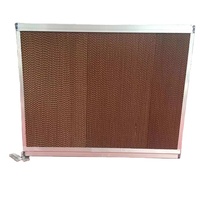 BANGYUAN Nouvelle couette évaporative haute performance en alliage d'aluminium avec cadre en acier inoxydable pour élevages et agriculture