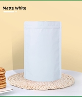 Sacs Doypack Transparents Mat Zippés Réutilisables Auto-Scellants en PA/PE pour Emballage Alimentaire Sans BPA, Impression Personnalisée, Sachets Doypack en Feuille de Mylar
