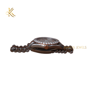 Reloj de Lujo con Moissanita para Hombre y Mujer, Elegante Reloj Brillante con Artesanía de Alta Calidad y Diseño Atemporal - Product Image 6