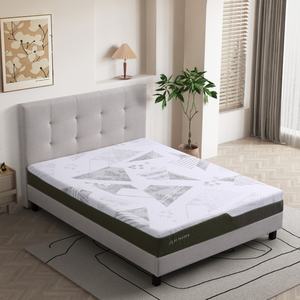 <span class=keywords><strong>Matelas</strong></span> en <span class=keywords><strong>mousse</strong></span> haute densité <span class=keywords><strong>à</strong></span> <span class=keywords><strong>découpe</strong></span> profilée, <span class=keywords><strong>mousse</strong></span> <span class=keywords><strong>à</strong></span> mémoire de forme zéro pression, 20 cm d'épaisseur, hypoallergénique, pour chambre d'hôtel moderne - Product Image 1