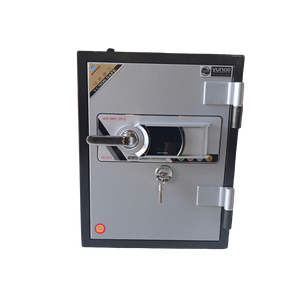 YUNOS YNS-56E Fireproof Safe-High-Security Wall-Mounted Safe with Electronic Code/Key <b>Lock</b> Waterproof Commercial Use - Product Image 3