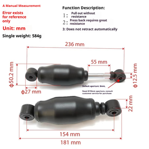 Hoàn Thành chèo thuyền máy xi lanh thủy lực điều chỉnh van điều tiết đệm giảm xóc leo núi - Product Image 6