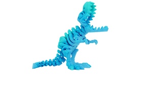 Juguete <span class=keywords><strong>de</strong></span> <span class=keywords><strong>Esqueleto</strong></span> <span class=keywords><strong>de</strong></span> <span class=keywords><strong>Dinosaurio</strong></span> Raptor <span class=keywords><strong>de</strong></span> Plástico Impreso en 3D Personalizado, Servicio OEM para Niños con Temática <span class=keywords><strong>de</strong></span> Dragón Chino - Product Image 3