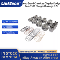Jeu de pistons Linkteco pour Jeep Grand Cherokee Chrysler 300 Dodge Ram 1500 chargeur Durango 5.7L 2009-2016 68046210AB 53022257AC