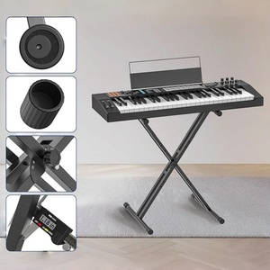 Supporto Professionale per Tastiera di Pianoforte Digitale, Regolabile a X, Robusto, Portatile, Pieghevole, per Palcoscenico, Vendita all'Ingrosso - Product Image 6
